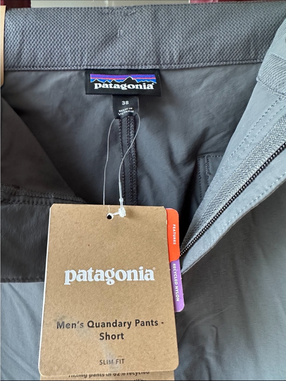 Patagonia Gray Cargo Pants — Straight-Leg Utility - Picture 2 of 7